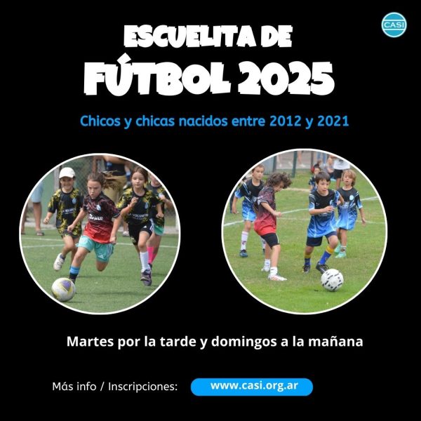 escuelita futbol 2025